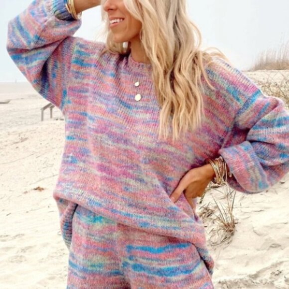 Show Me Your MuMu Prismo Spacedye Knit Sweater - Picture 1 of 9